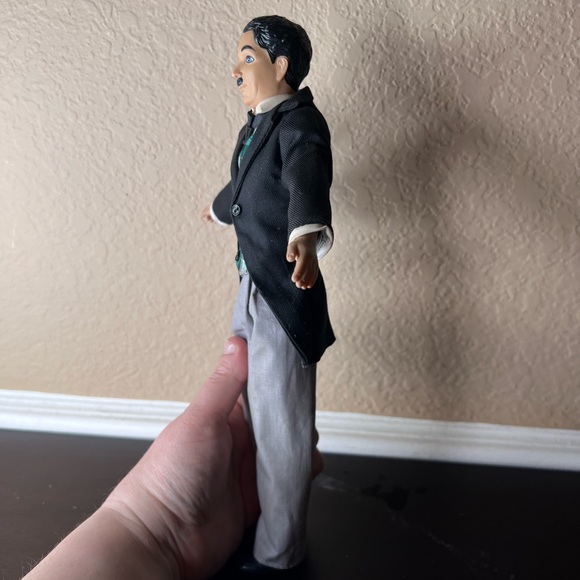 Vintage 1989 World Doll Charlie Chaplin Figurine, RARE 71260, Silent Film, Black - Picture 6 of 9